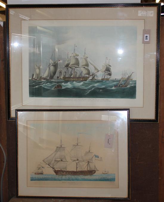 Two marine prints